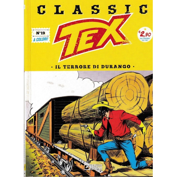 Classic TEX  19 il terrore di Durango a colori l'orrenda notte ed. Bonelli