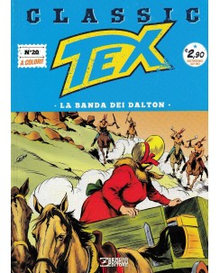 Classic TEX 20 la banda dei Dalton a colori l'orrenda notte ed. Bonelli