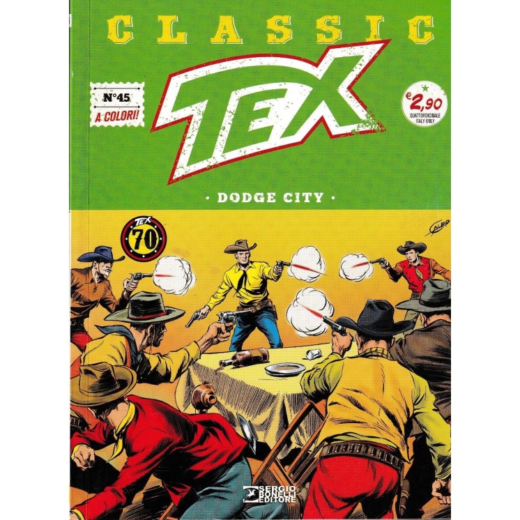 Classic TEX  45 Dodge City a colori ed. Bonelli