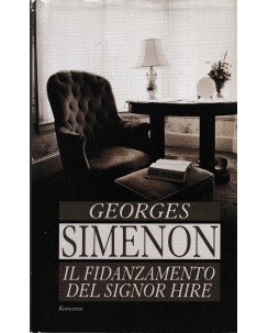 Georges Simenon  : fidanzamento del signor Hire CARTONATO ed. Adelphi A74