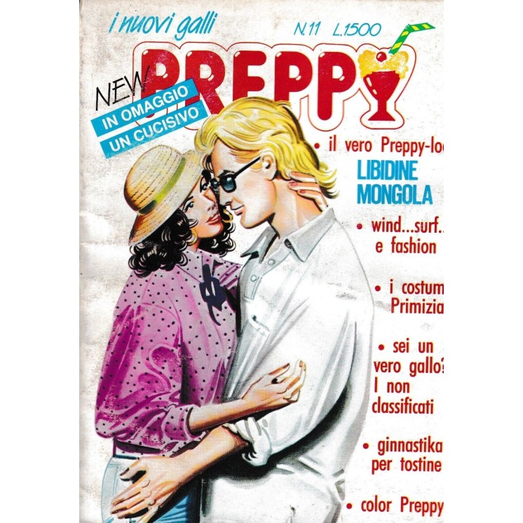 New Preppy anno 1987 n. 11 BROSSURATO ed. Edifumetto BO03 New Preppy anno 1987 n. 11 BROSSURATO ed. Edifumetto BO03