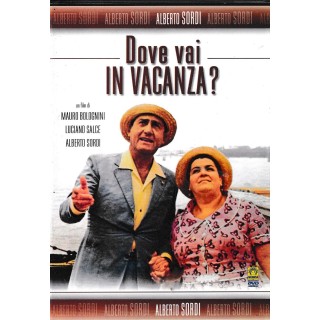 DVD Collana Alberto Sordi : dove vai in vacanza? ITA usato ed. Medusa B76