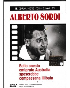 DVD Grande cinema Alberto Sordi : bello onesto emigrato ITA usato EDITORIALE B52