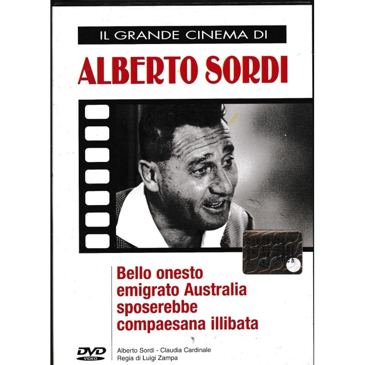 DVD Grande cinema Alberto Sordi : bello onesto emigrato ITA usato EDITORIALE B52