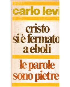 Carlo Levi : Cristo si è fermato a Eboli CARTONATO ed. CDE A80