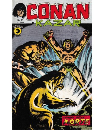 Conan e Kazar n.11 l'ombra della morte ed. Corno SU37