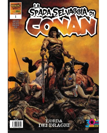 La spada selvaggia di Conan   1 l'ora dei draghi NUOVO ed. Panini Comics FU56