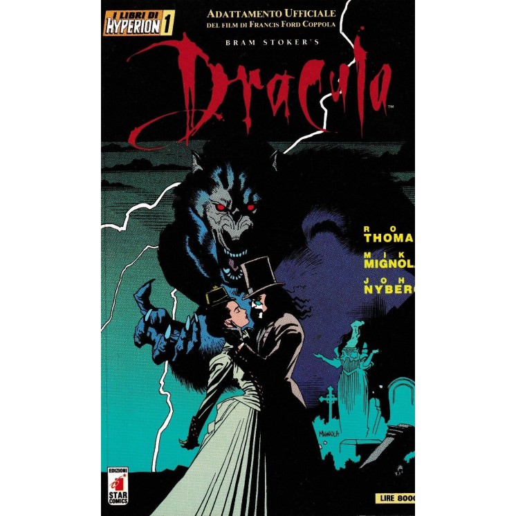 Hyperion  1 Dracula cover Mignola ed. Star Comics SU37