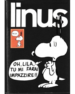 LINUS Anno V n. 50 mag 1969 ANASTATICA ed. Milano Libri FU03