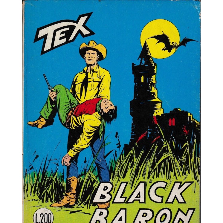 Tex  94 Black Baron aut. 2926 Lire 200 ed.  Araldo BO11