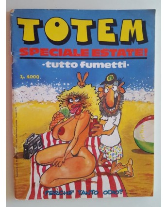 TOTEM SPECIALE ESTATE 1992 Perche' tanto odio? ed. Nuova Frontiera FU05