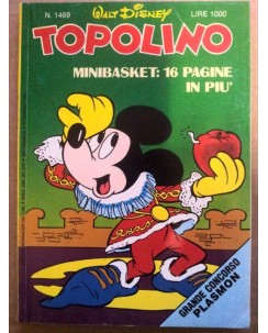 Topolino n.1469 22 gennaio 1984 CEDOLA CARTELLE ed. Mondadori Disney