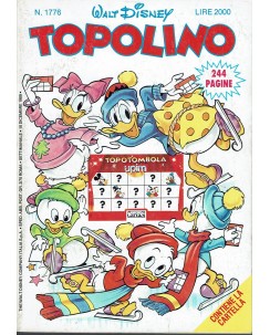 Topolino n.1776 TOPOTOMBOLA ed. Walt Disney