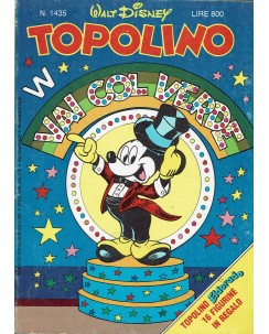 Topolino n.1435 ADESIVI ed. Walt Disney Mondadori