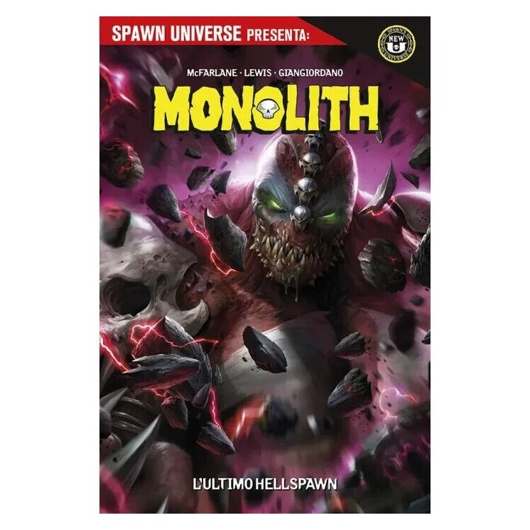 Spawn Universe presenta Monolith di McFarlane ultimo Hellspawn NUOVO Panini SU52