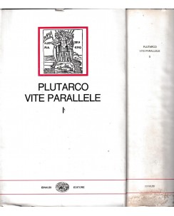 Plutarco : vite parallele vol. 1/2 CARTONATO ed. Einaudi A39