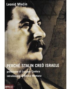 Leonid Mlecin : perché Stalin creò l'Israele BROSSURATO ed. Sandro Teti A45