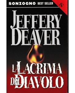 Jeffery Deaver : la lacrima del diavolo BROSSURATO ed. Sonzogno A93