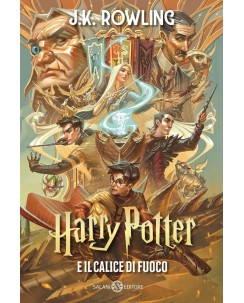 J.K. Rowling Harry Potter e il calice di fuoco 25esimo CARTONATO ed. Salani B05