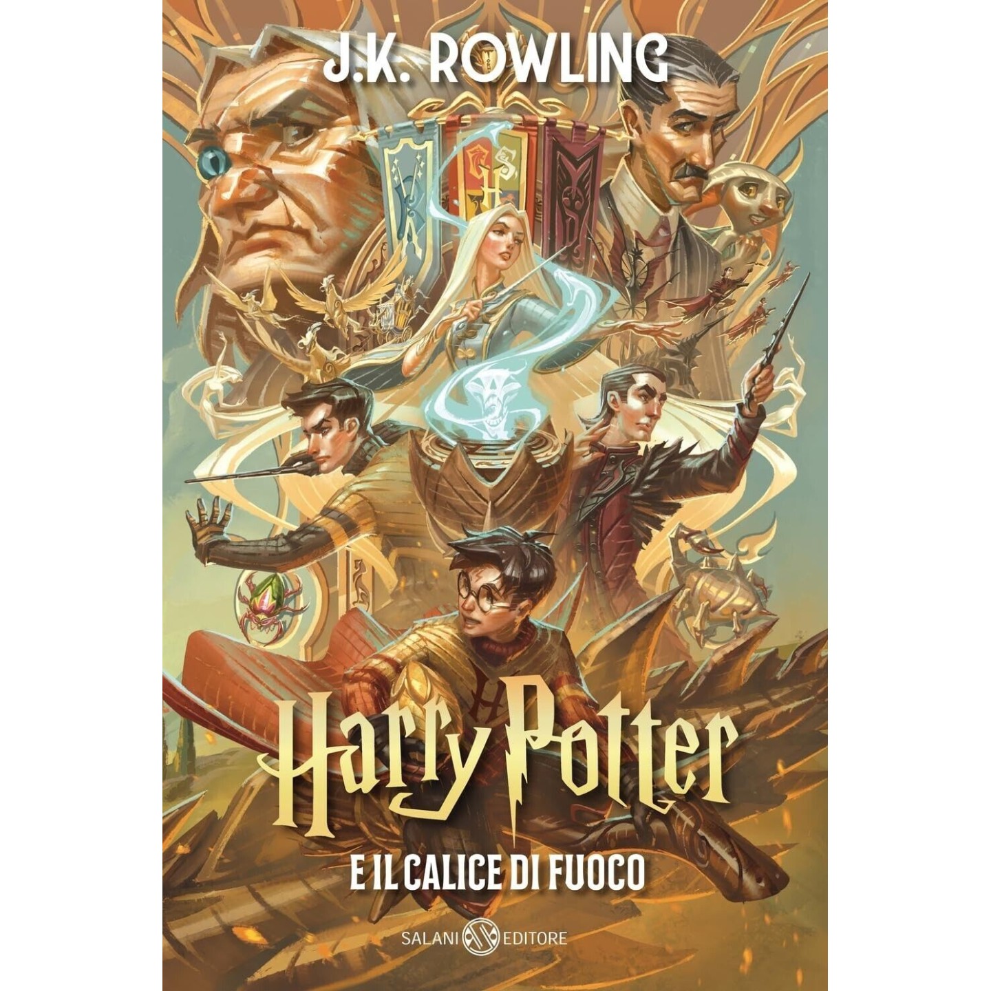 J.K. Rowling Harry Potter e il calice di fuoco 25esimo CARTONATO ed. Salani B05 J.K. Rowling Harry Potter e il calice di fuoco 25esimo CARTONATO ed. Salani B05