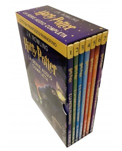 AUDIOLIBRO Harry Potter cofanetto completo 1/7  letto da Pannofino B50