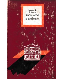 Leonardo Sciascia : todo modo e contesto CARTONATO ed. Club Editori A52