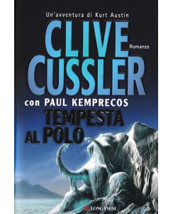 Clive Clusser : temperatura al polo CARTONATO ed. Longanesi A76