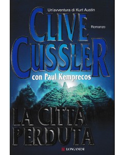 Clive Cussler : la città perduta CARTONATO ed. Longanesi A56