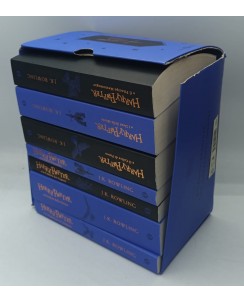 J. K. Rowlking Harry Potter COMPLETA 1/7 cofanetto CORVONERO ed. Salani A01