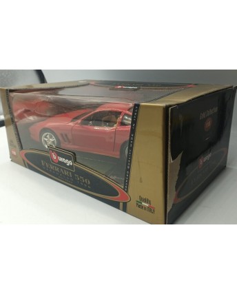 B Burago Bburago 1/18 Ferrari 550 Maranello 1996 ROSSA BOX Gd09