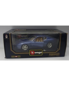 B Burago Bburago 1/18 Ferrari 456 GT 1992 blu BOX Gd09