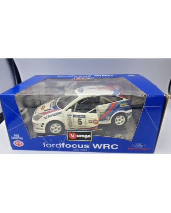 Bburago B Burago gold collection 1/18 Ford Focus Wrc racing BOX Gd14