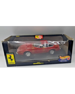 Hot Wheels  1/18  Ferrari 365 gtb 4 1968 rossa gialla BOX Gd20