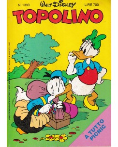 Topolino n.1393 8 ago 1982 di Walt Disney ed. Mondadori