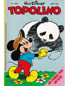 Topolino n.1400 26 set 1982 di Walt Disney ed. Mondadori