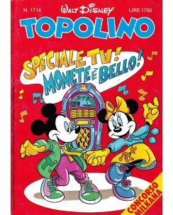 Topolino n.1714 2 ott 1988 di Walt Disney ed. Mondadori