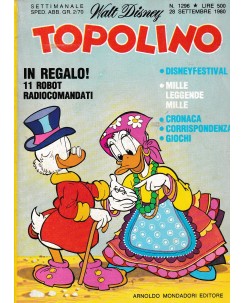 Topolino n.1296 28 set 1980 CEDOLA di Walt Disney ed. Mondadori