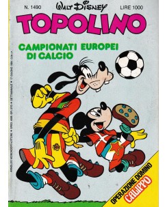 Topolino n.1490 17 giu 1984 Domino Calippo di Walt Disney ed. Mondadori