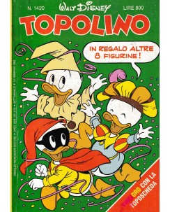 Topolino n.1420 13 feb 1983 di Walt Disney ed. Mondadori