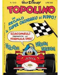 Topolino n.1312 18 gen 1981 di Walt Disney ed. Mondadori