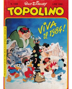 Topolino n.1466 1 gn 1984 Topotombola di Walt Disney ed. Mondadori