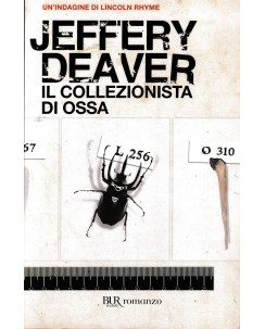 Jeffery Deaver : il collezionista di ossa BROSSURATO ed. BUR A26