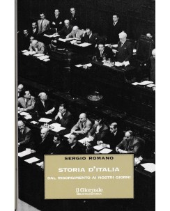 Sergio Romano : storia d'Italia CARTONATO ed. Il Giornale A42