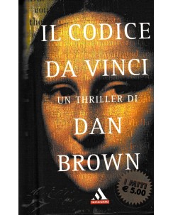 Dan Brown : il codice Da Vinci CARTONATO ed. Mondadori A40