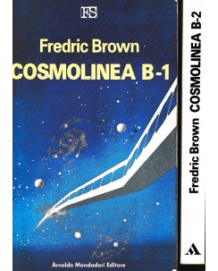 Frederic Brown : Cosmolinea b1 2 volumi completa BROSSURA ed. Mondadori A71