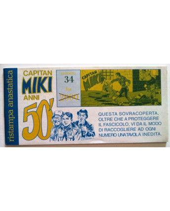 Capitan Miki Anni 50' - Prima Serie n. 34 * Striscia anastatica *