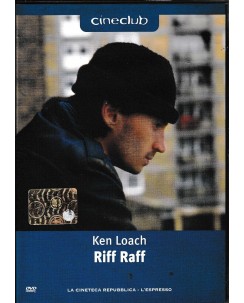 DVD Riff raff di Ken Loach ITA EDITORIALE ed. L'Espresso B11