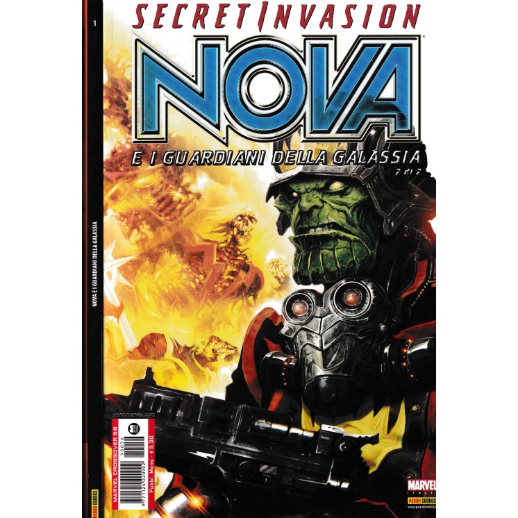 Marvel crossover 55-56 Secret Invasion Nova serie 1/2 completa ed. Panini SU25