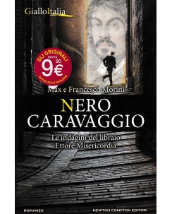 Max Francesco Morini : nero Caravaggio CARTONATO ed. Newton Compton B41