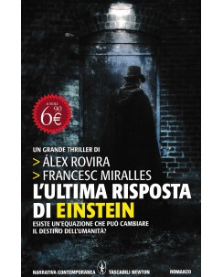 Alex Rovina : l'ultima risposta di Einstein BROSSURATO ed. Newton Compton B32